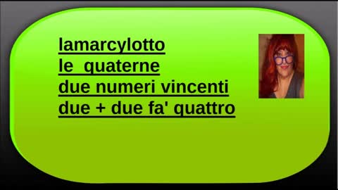 LA QUATERNA COSMICA..LE QUATERNE COSMICHE
