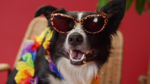 Awesome Stylish Dog | Dog Wearing Glasses