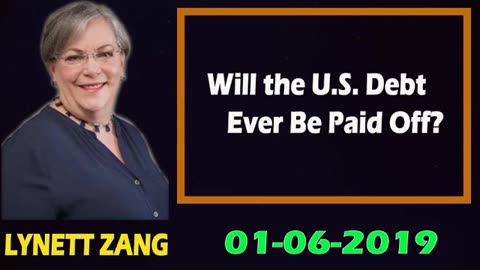 Lynette Zang - WILL THE US DEBT EVER BE PAID OFF ??