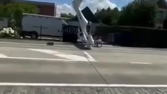 Avião com para-quedas