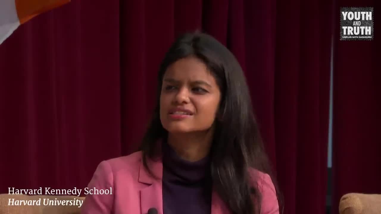 Sadhguru at Harvard University – Youth and Truth