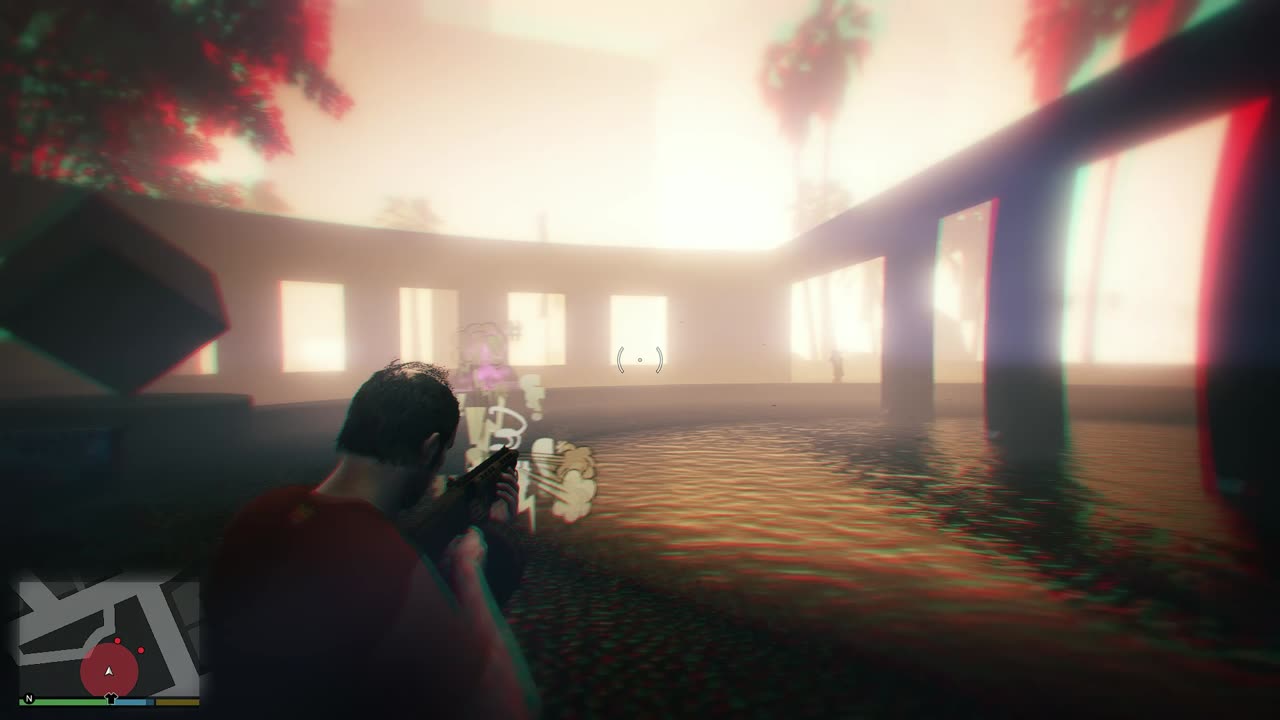GTA V - Trevor se Droga y Mata a los Payasos