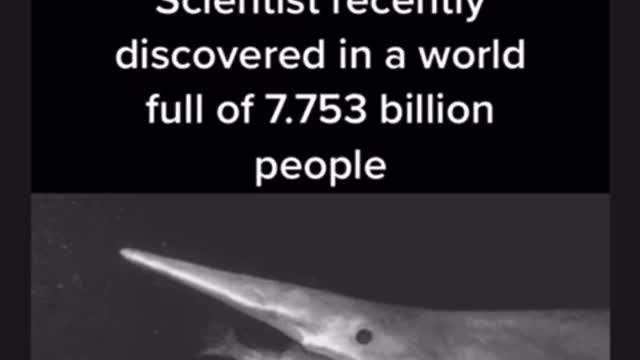 Scientists recently discovered this!