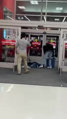 Meanwhile l, @ Target in Colma, California Today- Stealing is happening