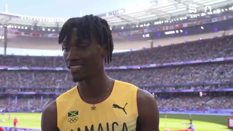 Paris 2024 | Jamaica's Roshawn Clarke: "I got the execution right and came out on top"