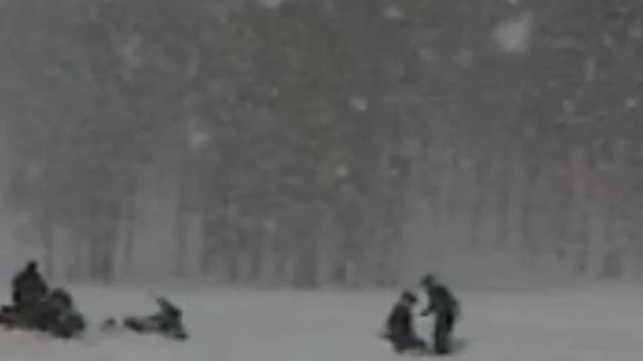 Snowmobile fun