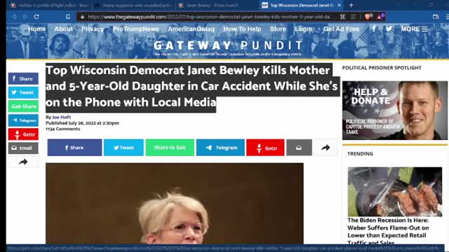 Democrat senator Killed Mother And her 5 year old child