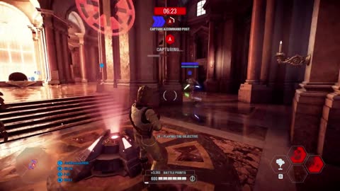 SWBF2: Instant Action Mission (Attack) Separatist Naboo Gameplay