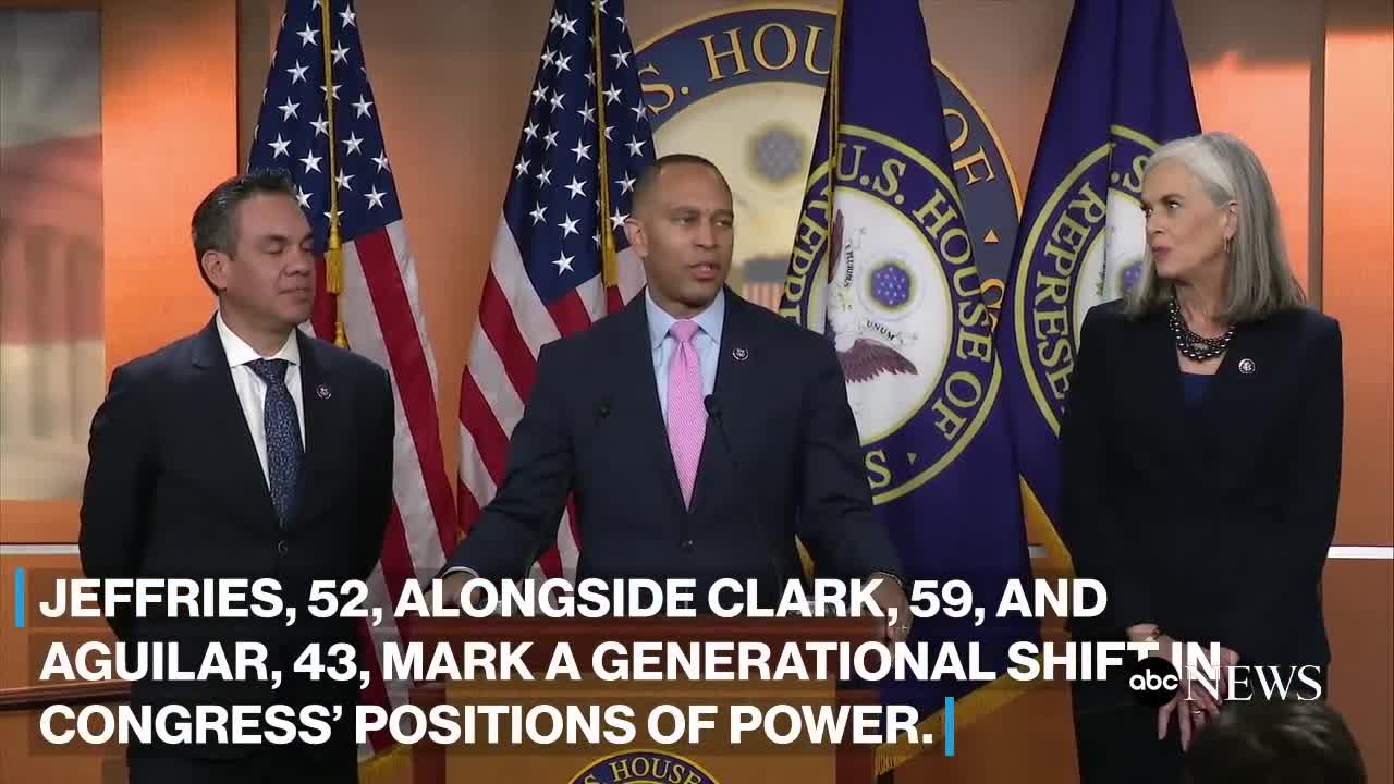 House Democrats elect Hakeem Jeffries to succeed Nancy Pelosi