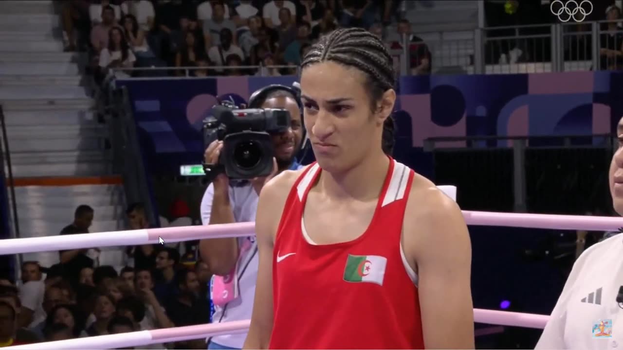 Paris Olympics Female Boxer Quits Fight Is Fighting A Trans Gender Boxer, Welcome To The New World Society