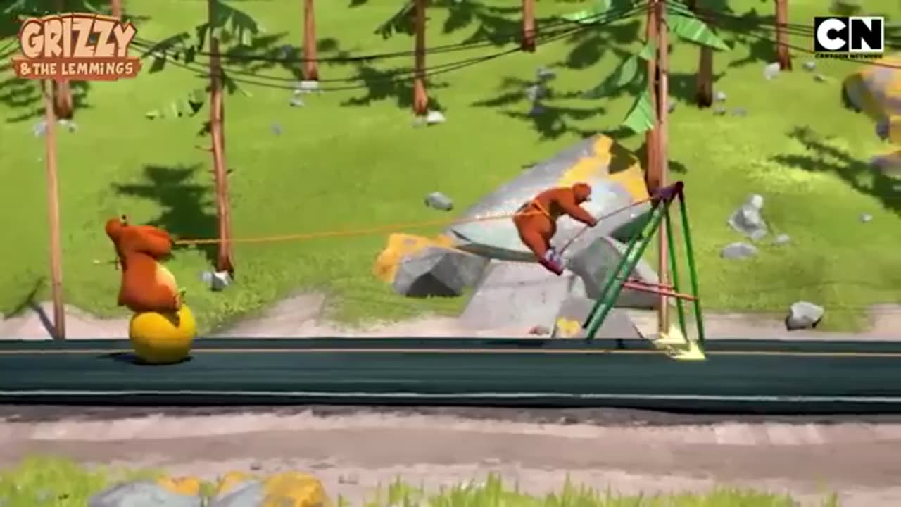 Grizzy and The Lemmings 🐻 | Vacation from Chaos 😆| Non-stop Masti |