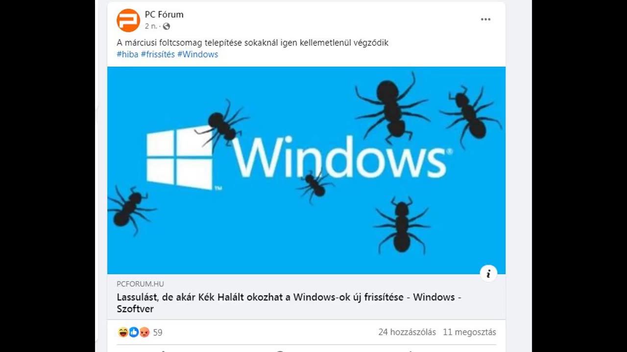 A frissítésmánia betegség nagyon komoly problémákat okozhat #informatika
