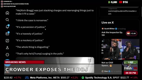 STEVEN CROWDER EXPOSED CORRUPT D.A. THEN GETS BANNED ON FACEBOOK!!!! FnF Breakdown!