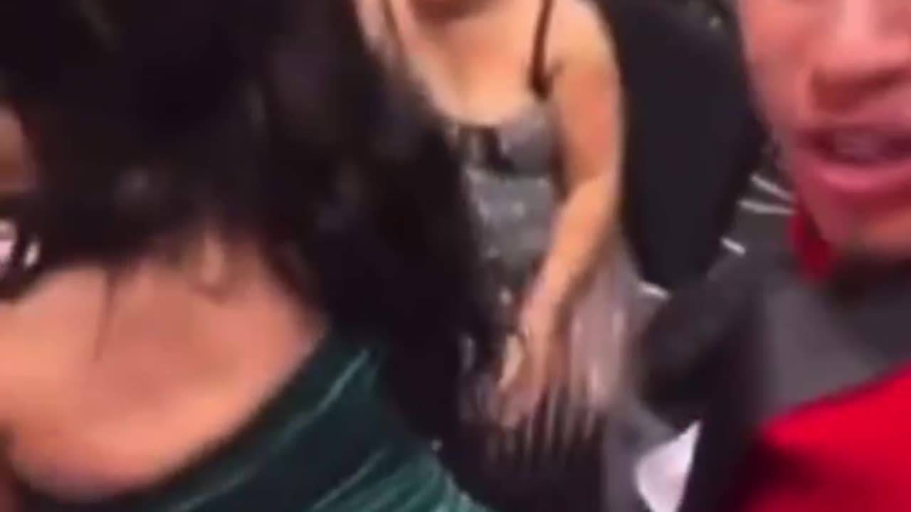 He was dancing with his mom