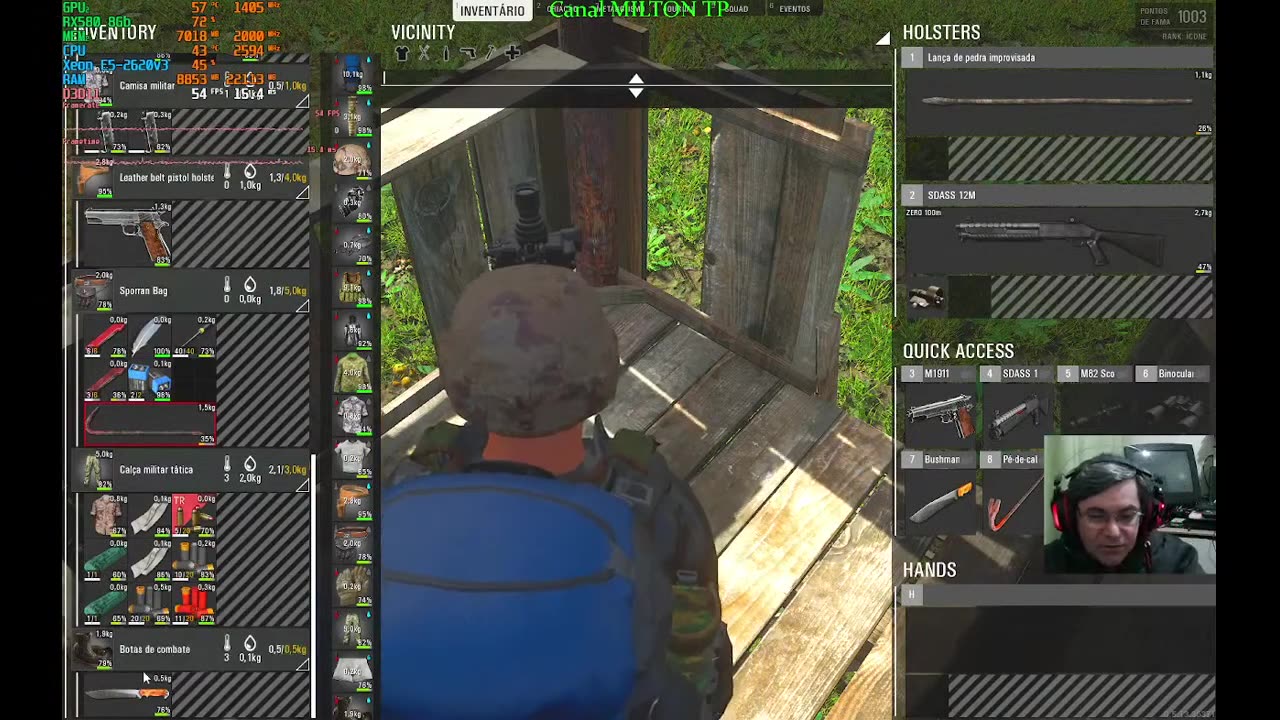 Milton TP - d_BEa0EGvns - Jogando e Conversando