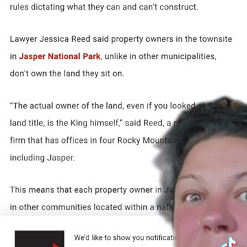 Land grab in Jasper, Alberta?
