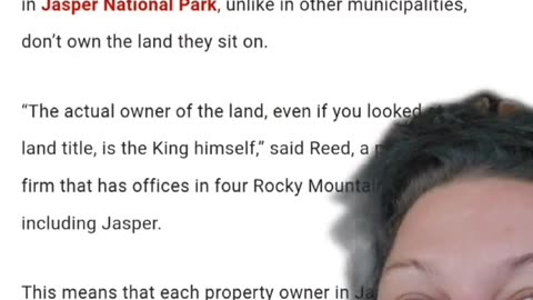 Land grab in Jasper, Alberta?