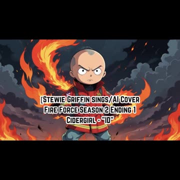 [Stewie Griffin AI Cover] Fire Force Season 2 Ending 1 Cidergirl - "ID"