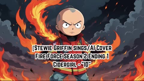 [Stewie Griffin AI Cover] Fire Force Season 2 Ending 1 Cidergirl - "ID"