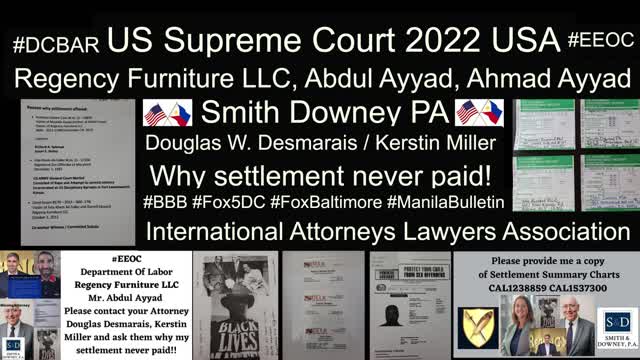 EEOC / DLLR / Regency Furniture LLC / Addul Ayyad / Ahmad Ayyad / Virginia