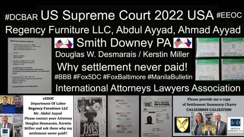 EEOC / DLLR / Regency Furniture LLC / Addul Ayyad / Ahmad Ayyad / Virginia