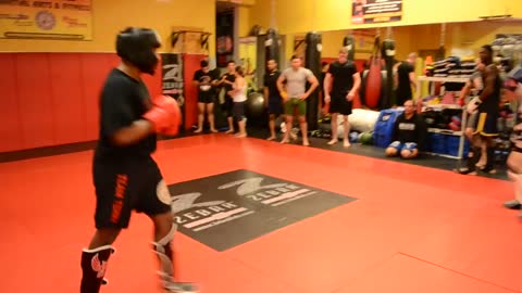 Kickboxing Sparring