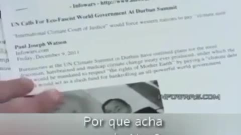 1/2 Eco-fascismo: Lord Christopher Monckton O Novo Tribunal Internacional do Clima.