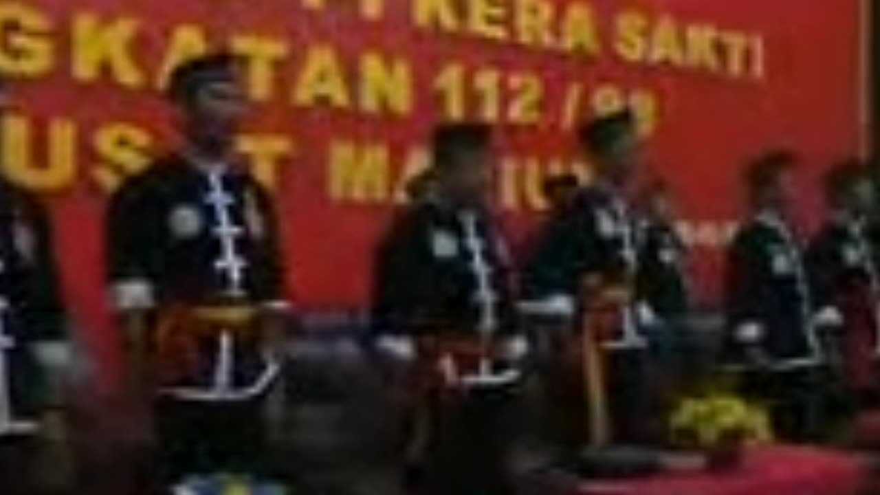 Suasana Pengesahan Warga dan Pendekar 112/98 IKSPI Kera Sakti Di Padepokan Pusat Madiun Tahun 2015