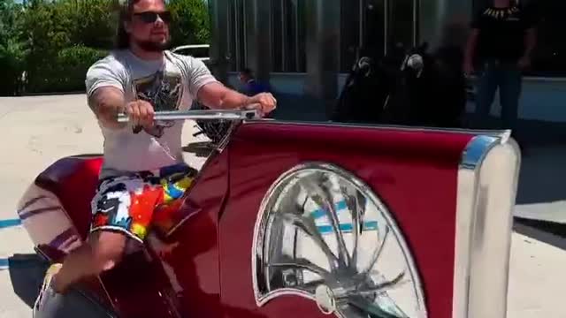 Have you ever seen a motorcycle like this?
