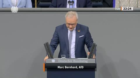 Marc Bernhard Rede vom 26.09.2024 – EU-Richtlinie: Windenergie an Land, Solarenergie