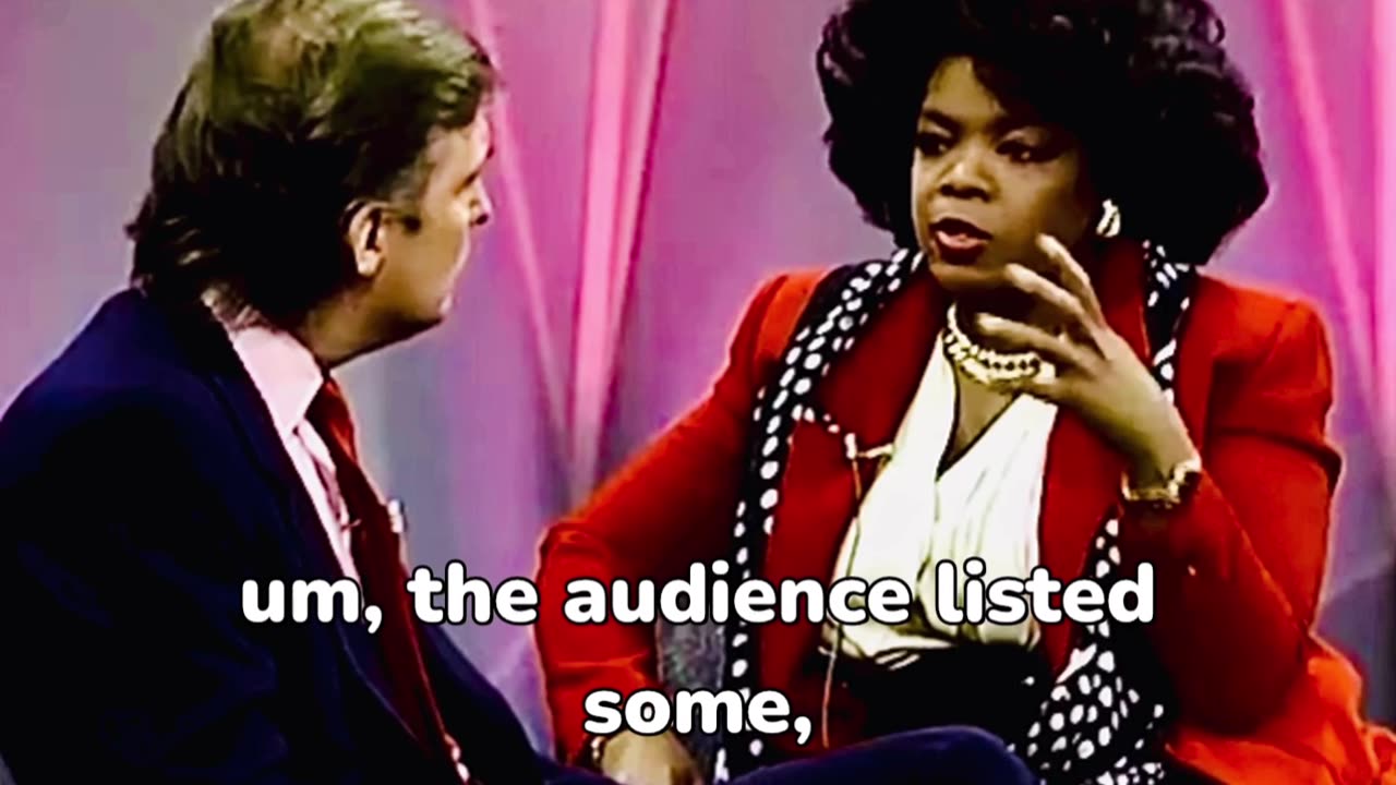 Trump Appeared on The Oprah Winfrey Show in 1988