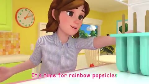 Rainbow popsicalls