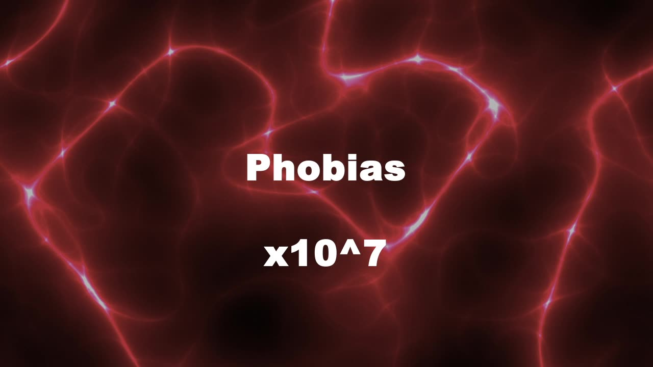 Amplified Reiki [AR] for Phobias - 10^7 x Stronger Energy