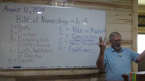 Biblical Numerology - 6 thru 9