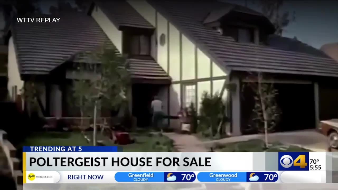 August 15, 2024 - House Used in Movie 'Poltergeist' is Up for Sale