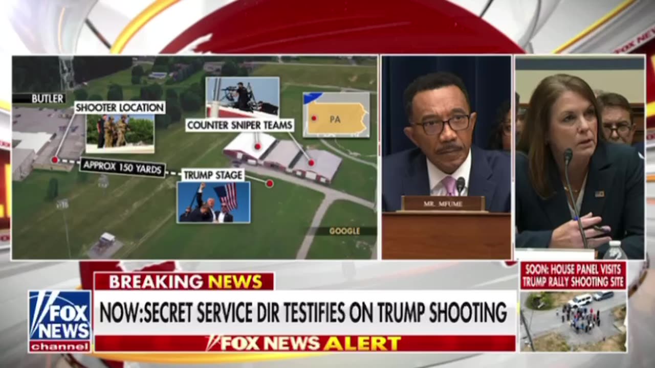 USSS Dir Pressed on Trump Assassination Attempt