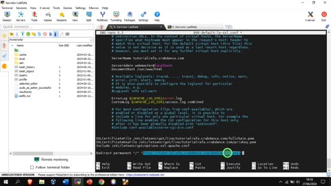 Desplegando una Aplicación Web Java en un Servidor Casero 04 - Instalar un certificado SSL gratuito