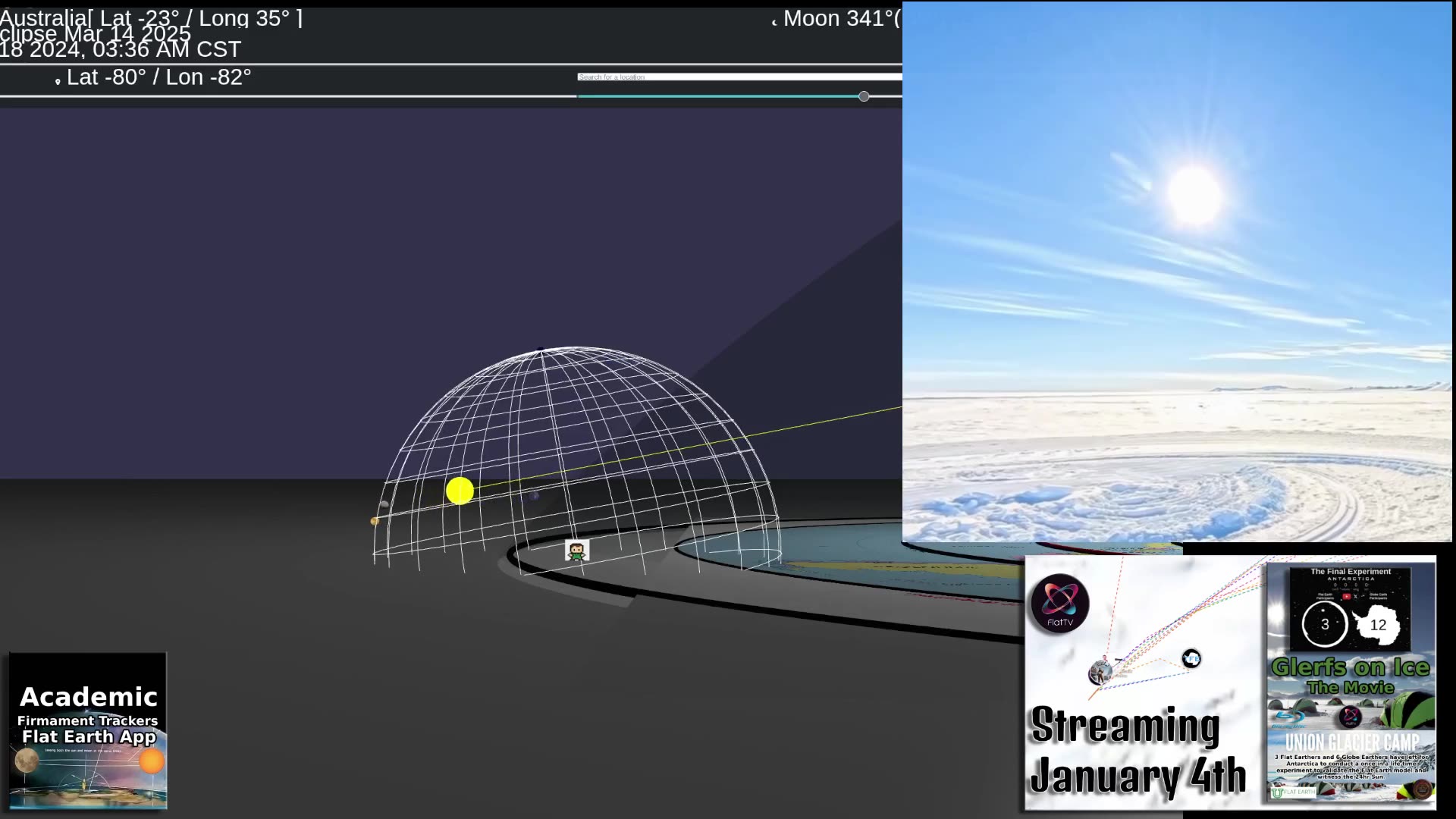 Antarctic Rumple Dave McKeegan's timelapse of the 24 hour Antarctic Sun confirms the ...