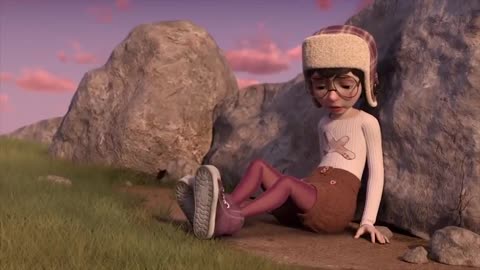 Pequeno raio de esperança, curta de animação. - Little Ray of Hope, animated short.