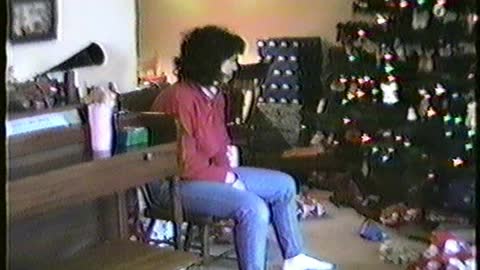 1992 Christmas with Grandchildren