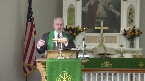 Calvary Lutheran Church Everett, WA Sermon 10-20-2024