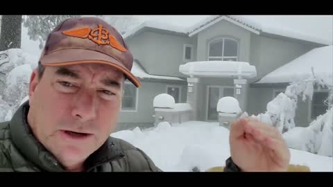 Blizzard of '21 N CA. 2800' Elevation