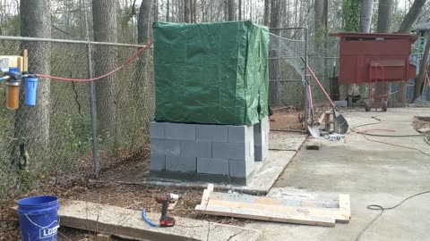 Emergency Water Supply and Storage, 12 Volt Well Pump Feeding an IBC Tote,