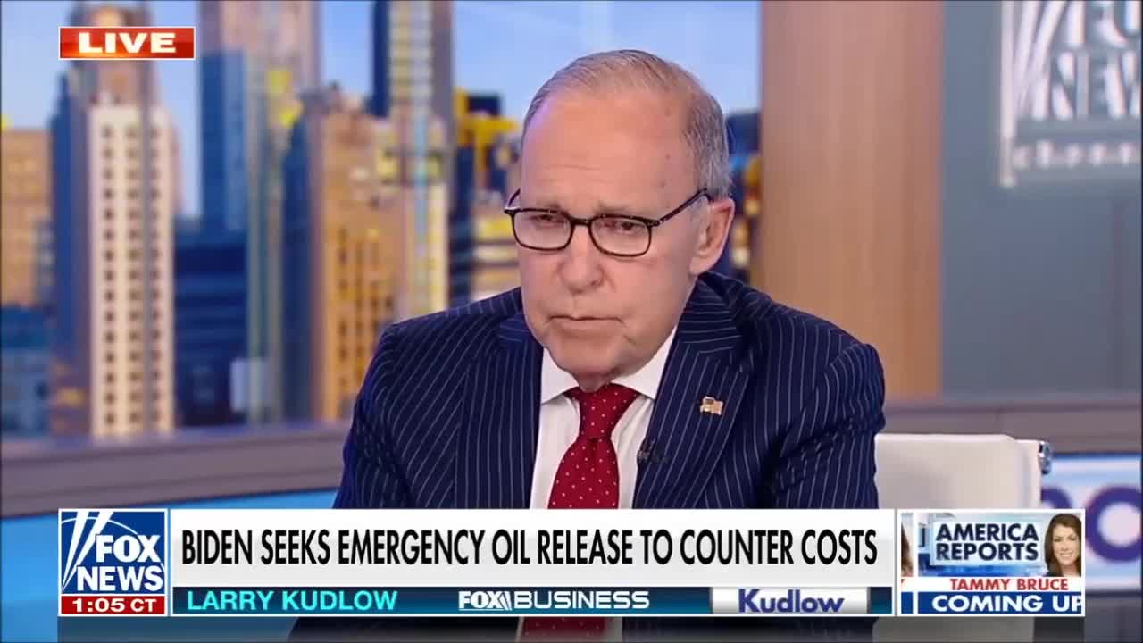 Larry Kudlow: This is a 'Pathetic' Response to Energy Crisis