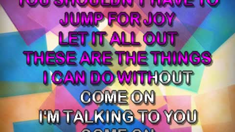 kbkaraokeking shout tears for fears