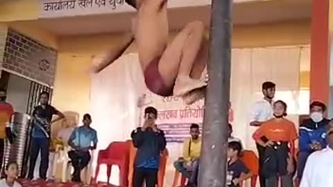 Indian sports mallakhamb