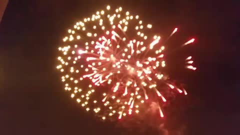 Feuerwerk in Pattaya