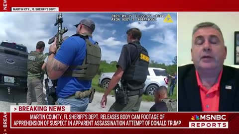 MSNBC: Body cam footage released of apprehension of suspect in apparent assassination attempt