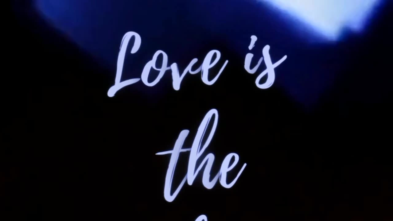 Love is the anchor