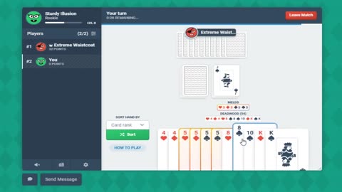 (Full Gameplay) Gin Rummy [1080p] - No Commentary